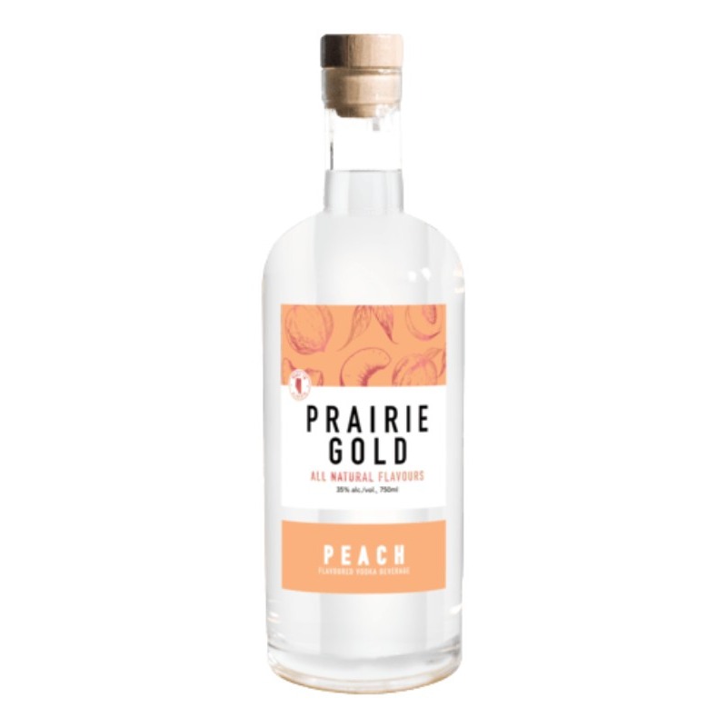 Prairie Gold Peach 750ml 35%