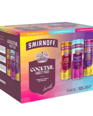Sminoff cocktail 355ML 12PK cans