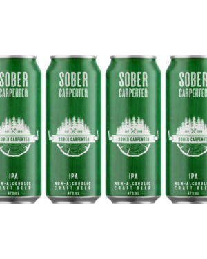 Sober Carpenter Non-Alcoholic Craft IPA 473ML | 4 Cans