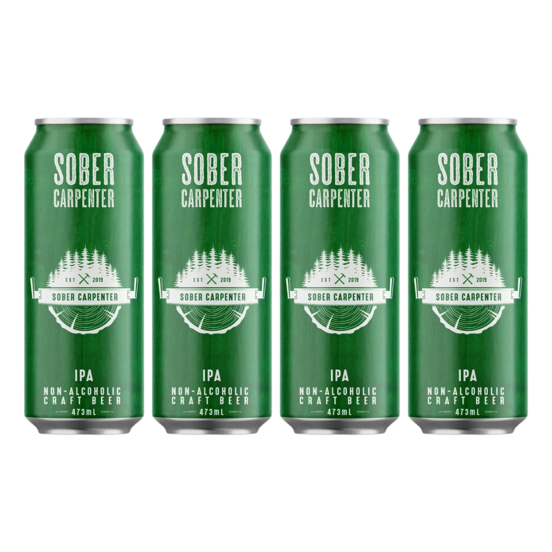 Sober Carpenter Non-Alcoholic Craft IPA 473ML | 4 Cans