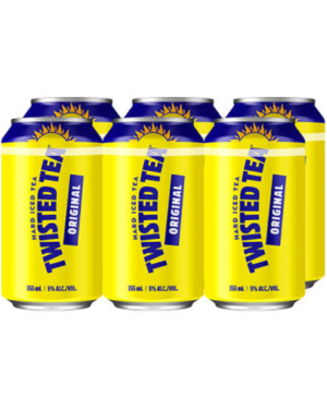 TWISTED TEA ORIGINAL HARD ICED TEA 355ML 6PK