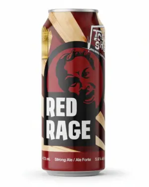 TOOL SHED RAMPAGING RED 355ML