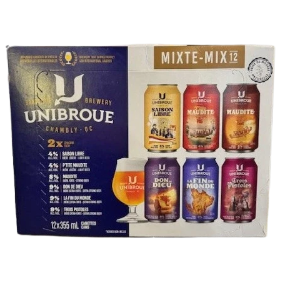 Unibroue Summer Collection 355ML | 12 Cans