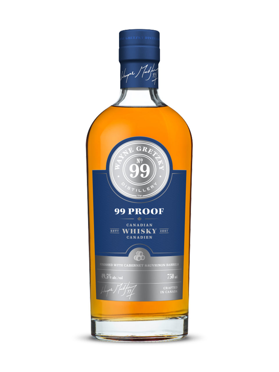 Wayne Gretzky 99 Proof Whisky 750ml 49.5%