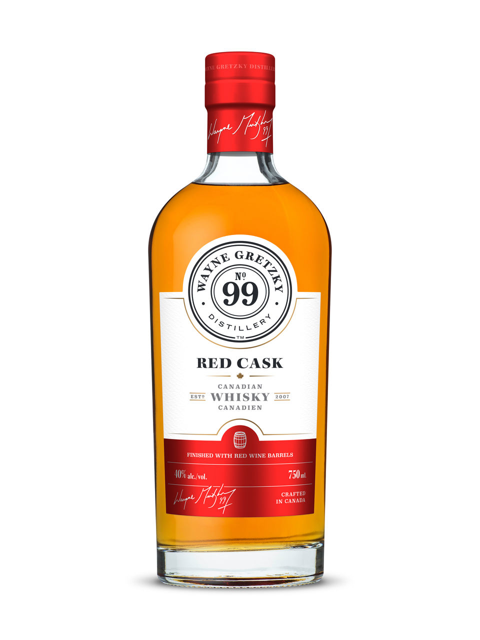 Wayne Gretzky Red Cask 750ml 40%