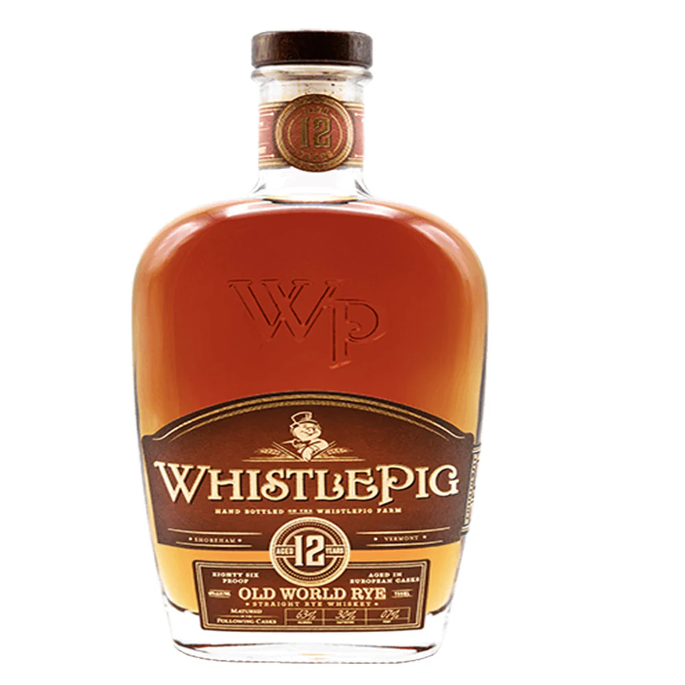 WhistlePig 12 Year Old World 750ml 48%