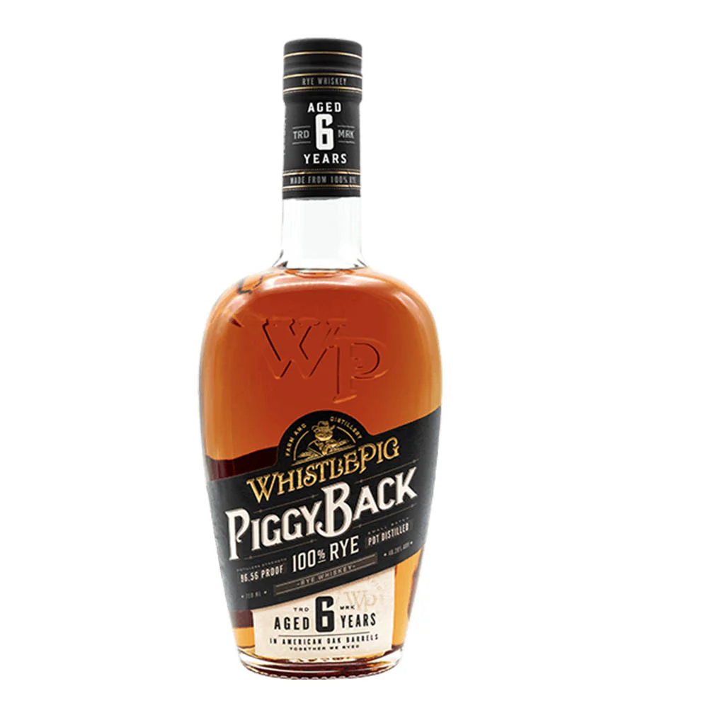 WhistlePig PiggyBack Rye Holiday 750ml 48.28%