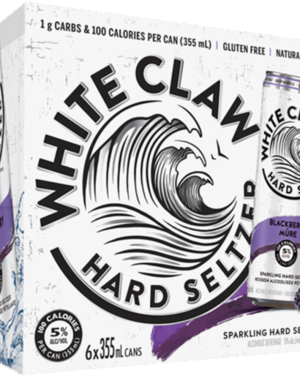 WHITE CLAW BLACKBERRY 355ML 6PK