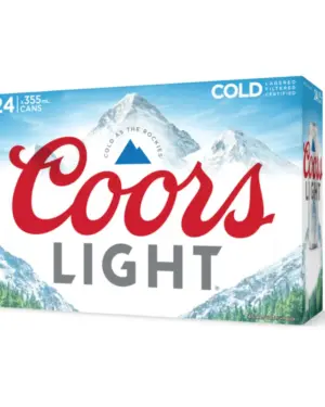 Coors Light Lager 355ML | 24 Cans