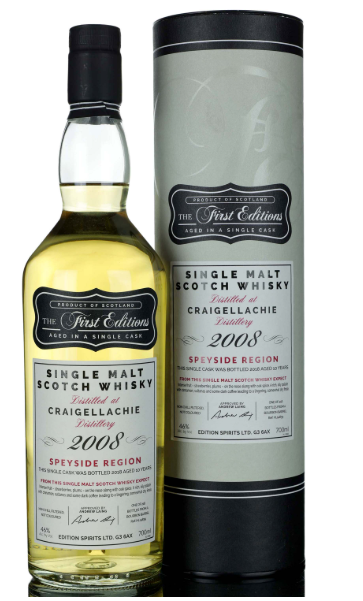 SIERRA FIRST EDITION CRAIGIELLACHIE 57.1% 750ML