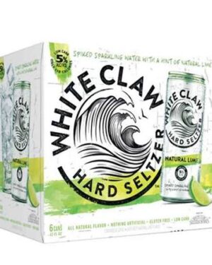 WHITE CLAW NATURAL LIME 6PK
