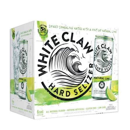 WHITE CLAW NATURAL LIME 6PK
