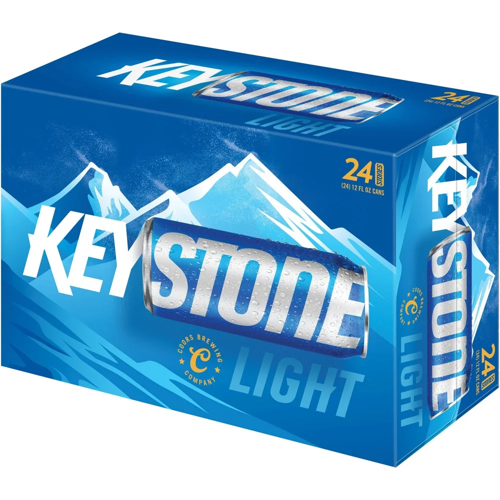 Keystone Light Lager 355 ml | 24 cans