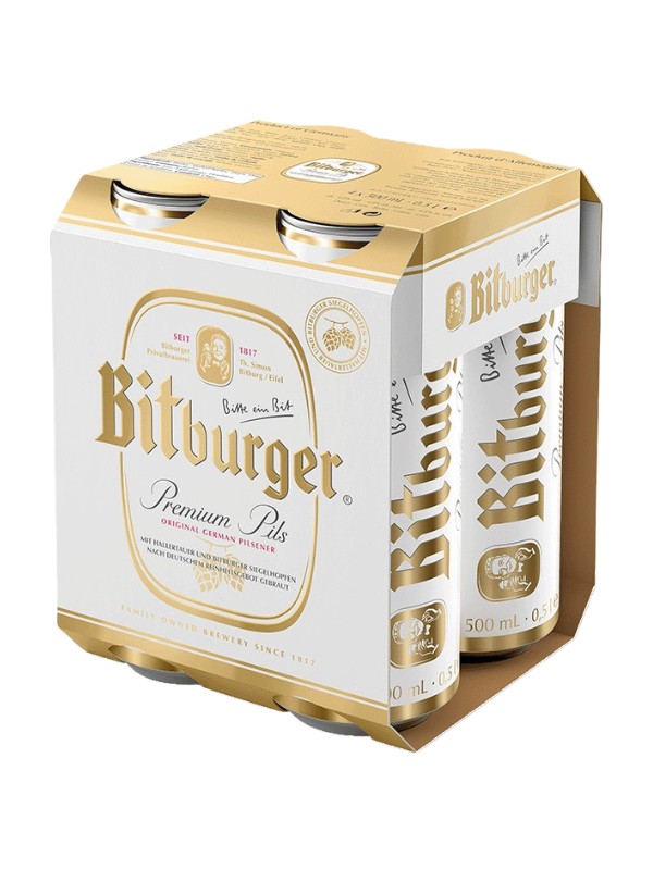 BITBURGER PILSNER 4PK