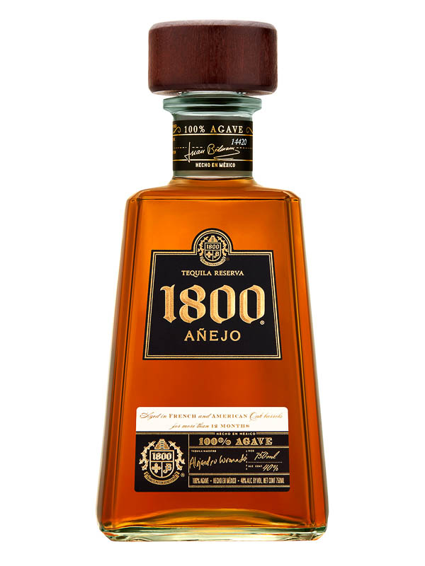 1800 ANEJO TEQUILA 40% alc./vol