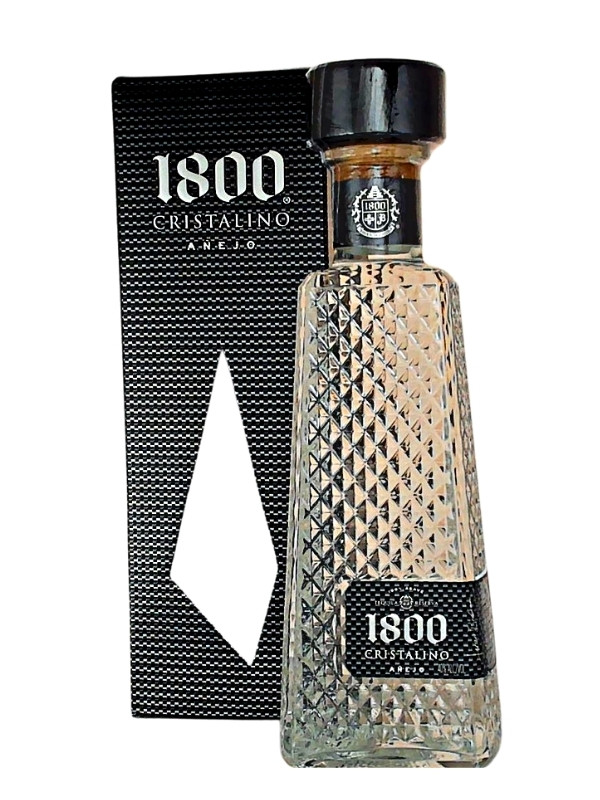 1800 CRISTALINO TEQUILA 40% alc./vol