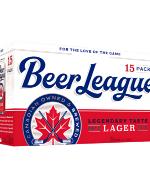 BEER LEAGUE LAGER 15-PACK 355ML 5%