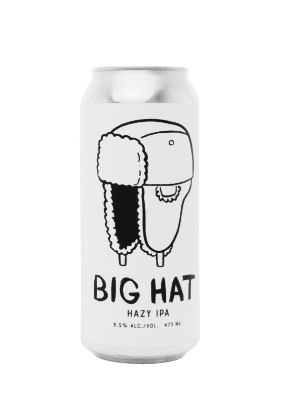 BIG HAT HAZY IPA 473ML CAN  6.5%