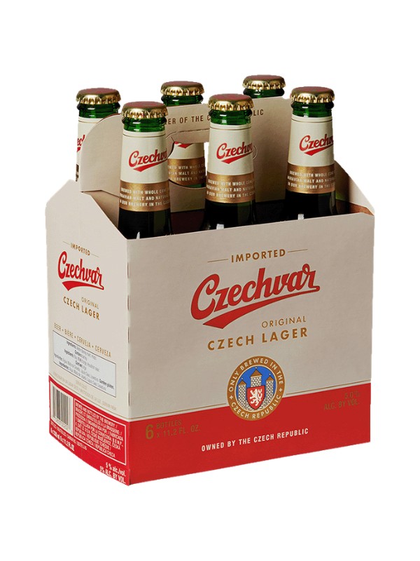 CZECHVAR BEER 6x330 ML 5%