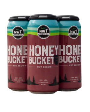 HONEY BUCKET NUT BROWN ALE 4PACK 473ML 5.5%