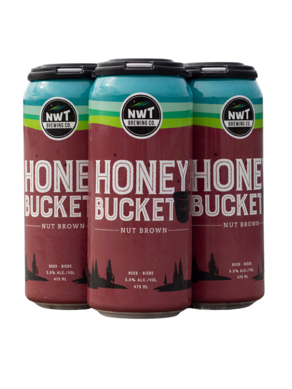 HONEY BUCKET NUT BROWN ALE 4PACK 473ML 5.5%