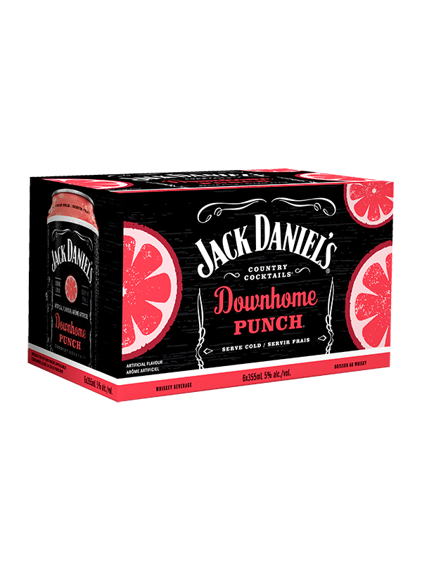 JDCC DOWN HOME PUNCH 6 PACK  355ML 5%