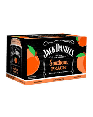 JDCC SOUTHERN PEACH 6PACK 355ML 5%