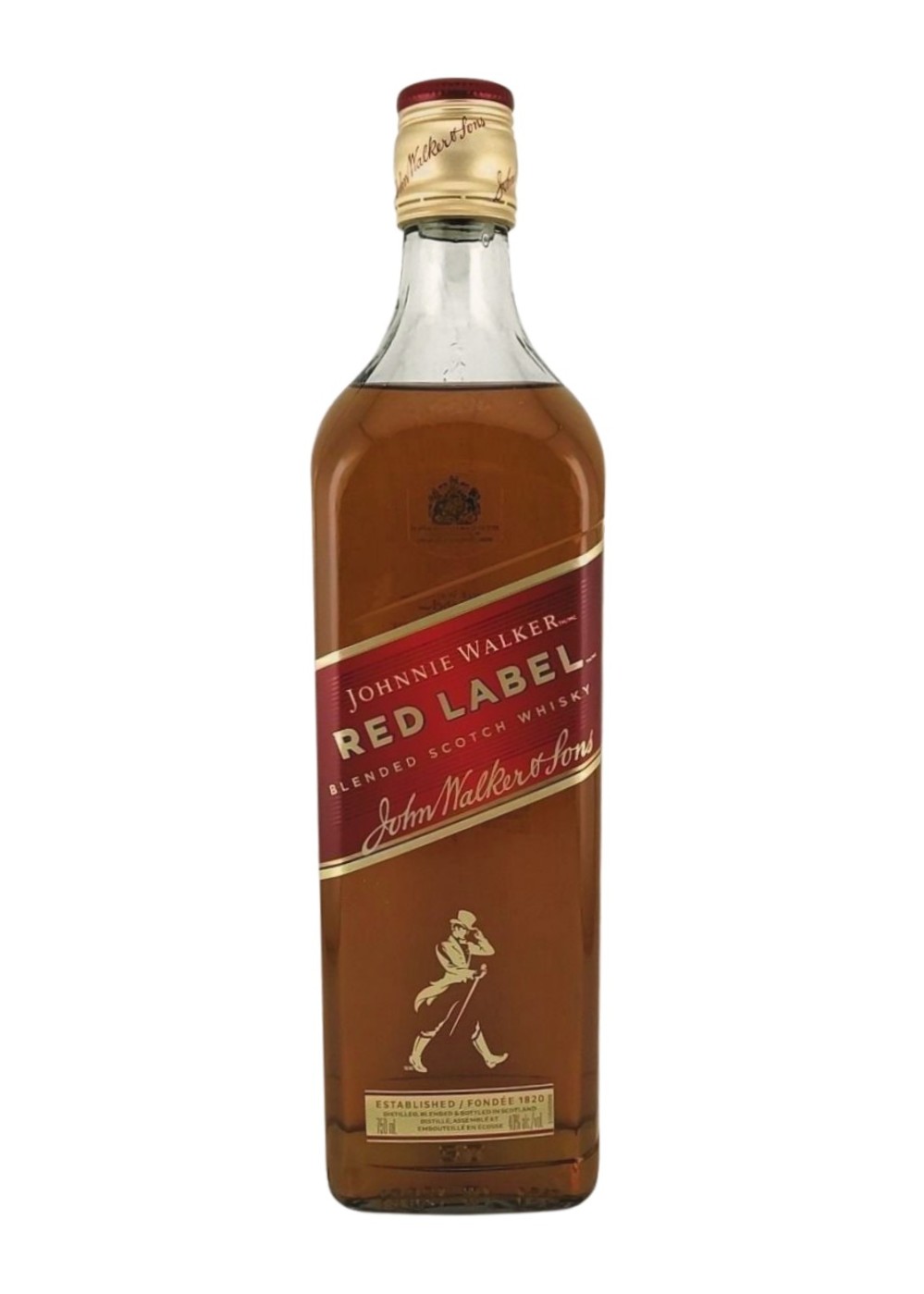 JOHNNIE WALKER RED LABEL 750ML 40%
