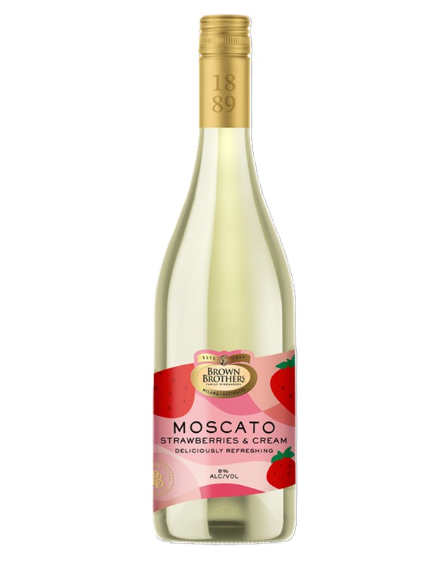 MOSCATO STRAWBERRIES & CREAM 750ML 8%