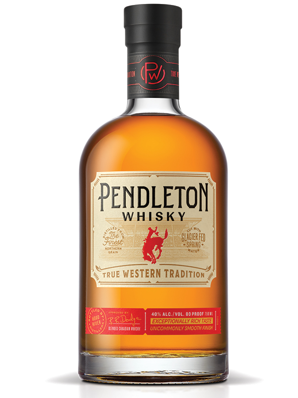PENDLETON CANADIAN WHISKY 750ML 40%