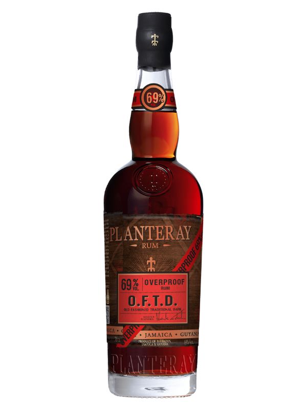 PLANTERAY O.F.T.D. ORIGINAL DARK RUM 69% 750ML