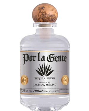 POR LA GENTE SILVER TEQUILA 700ML 40%