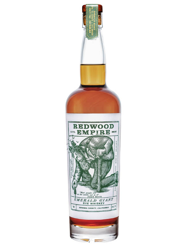 REDWOOD EMPIRE EMERALD GIANT RYE 750ML 45%