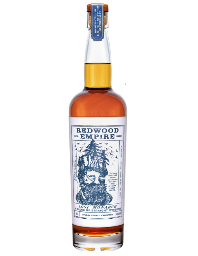 REDWOOD EMPIRE LOST MONARCH RYE/BOURBON 45% alc./vol