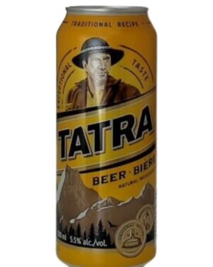 TATRA POLISH BEER 500ML CAN  5.5%