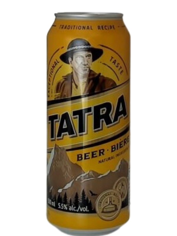 TATRA POLISH BEER 500ML CAN  5.5%