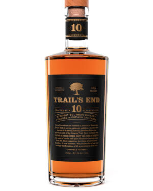 TRAILS END 10YO KENTUCKY STRAIGHT BOURBON 750ML 52.5%