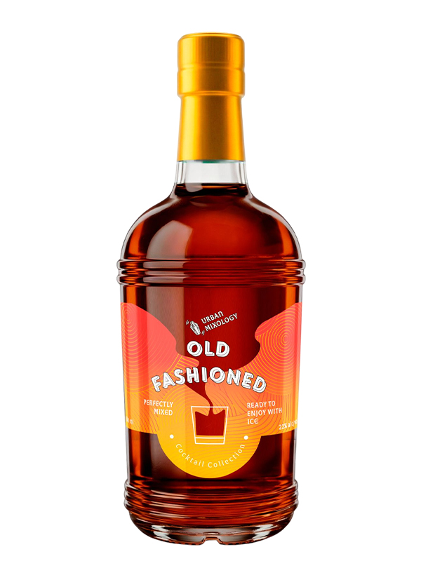URBAN MIXOLOGY COCKTAIL OLD FASHIONED 700ML 22%