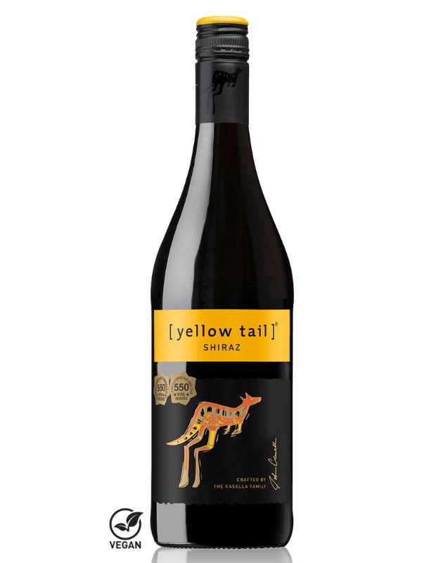 YELLOW TAIL SHIRAZ 750ML 13.6%