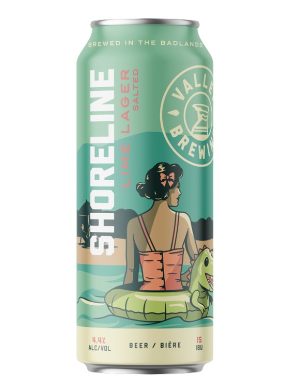SHORELINE LIME LAGER 473ML CAN