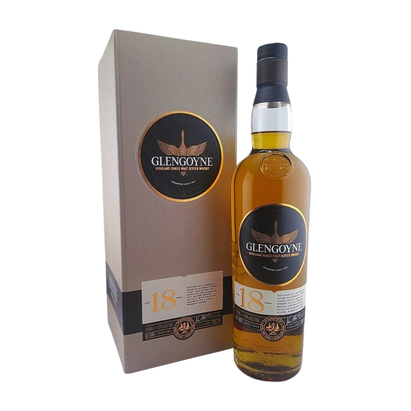 GLENGOYNE 18-YEAR-OLD 700ML 43%ACL
