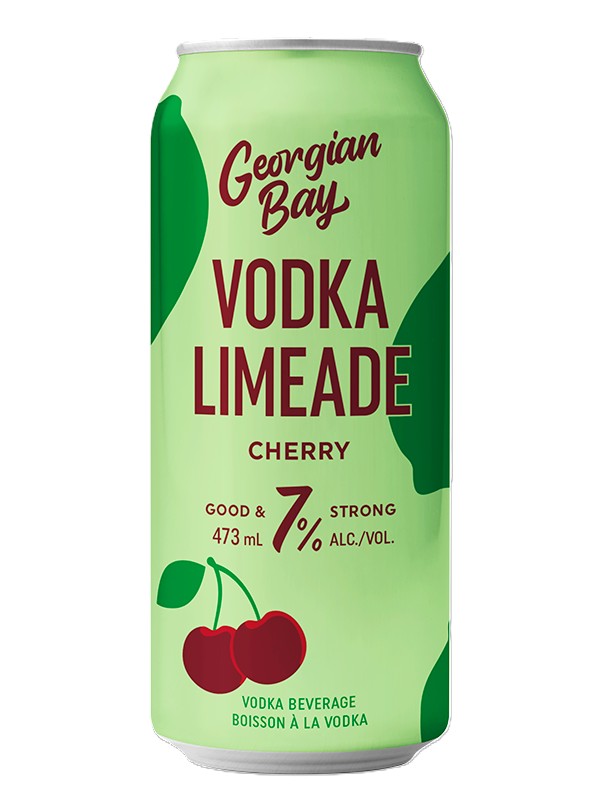 GEORGIAN BAY VODKA CHERRY LIMEADE 473ML 7% 4PK