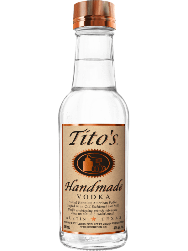 TITO'S HANDMADE VODKA 200ML 40%
