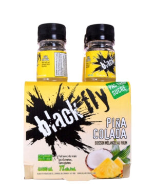 BLACK FLY RUM PINA COLADA 4PACK 400ML 7%