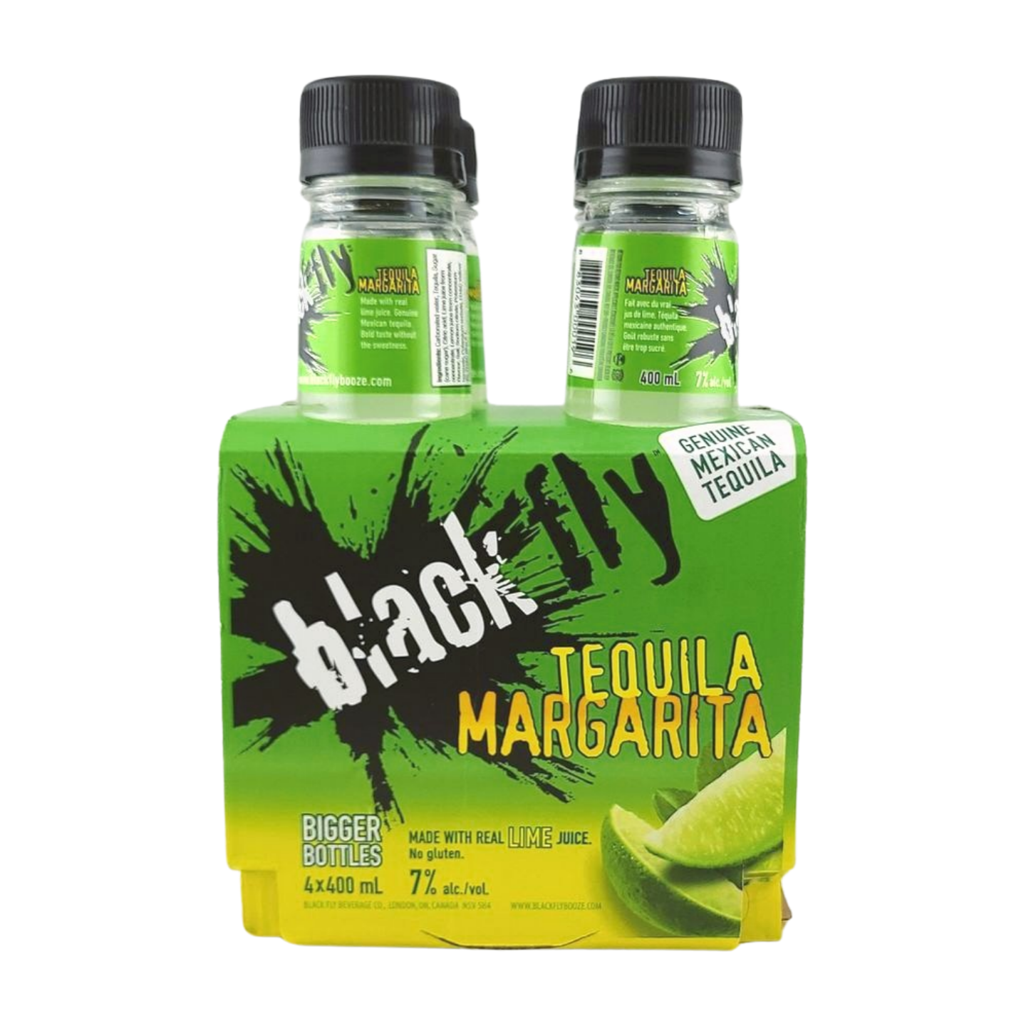 BLACK FLY TEQUILA MARGARITA 4PACK 400ML 7%