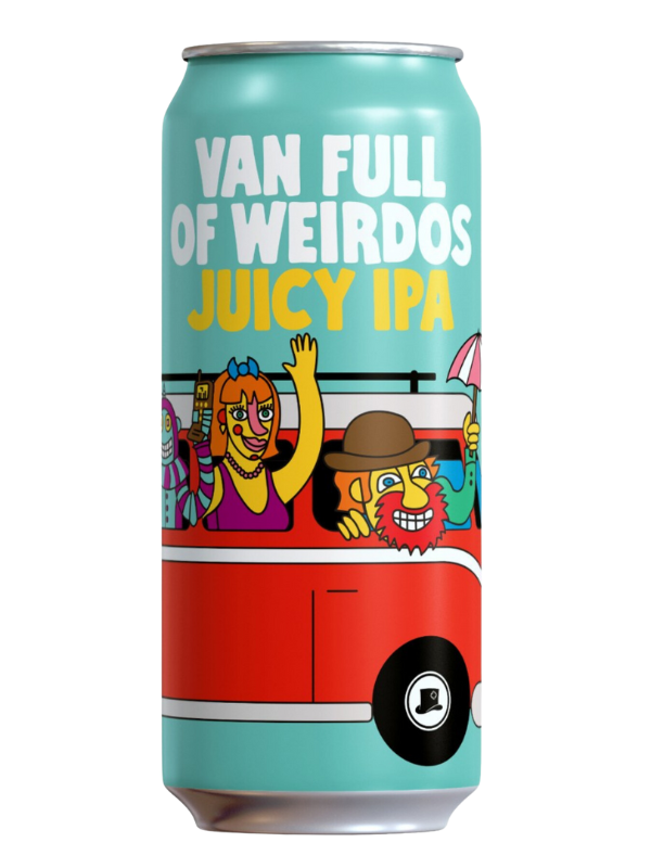 REFINED FOOL - VAN FULL OF WEIRDOWS 473ML CAN 6.2%