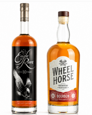EAGLE RARE 10yr & Wheel Horse Bourbon Combo Deal