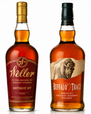 Weller Antique 107 & Buffalo Trace Bourbon Combo