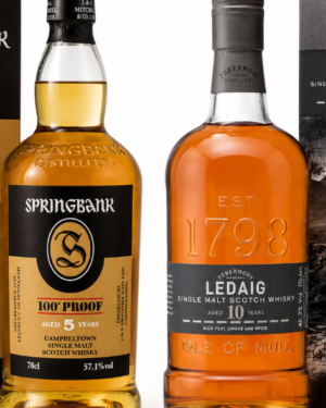 Springbank 5YR& Ledaig 10 Yr