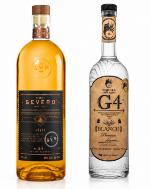 G4 Blanco Madera Tequila + SEVERO TEQUILA ANEJO